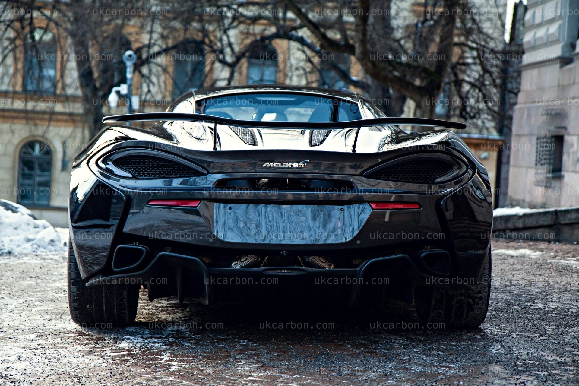 Mclaren 540 570 S GT MSO Novitec Style Carbon Fibre Rear Spoiler by UKCarbon