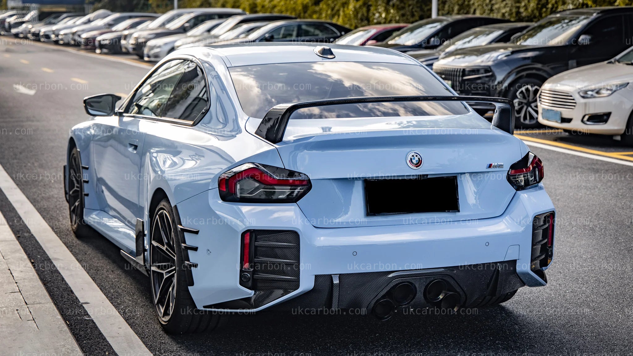 BMW M2 Boot Spoiler G87 Pre Preg M Performance Style Rear