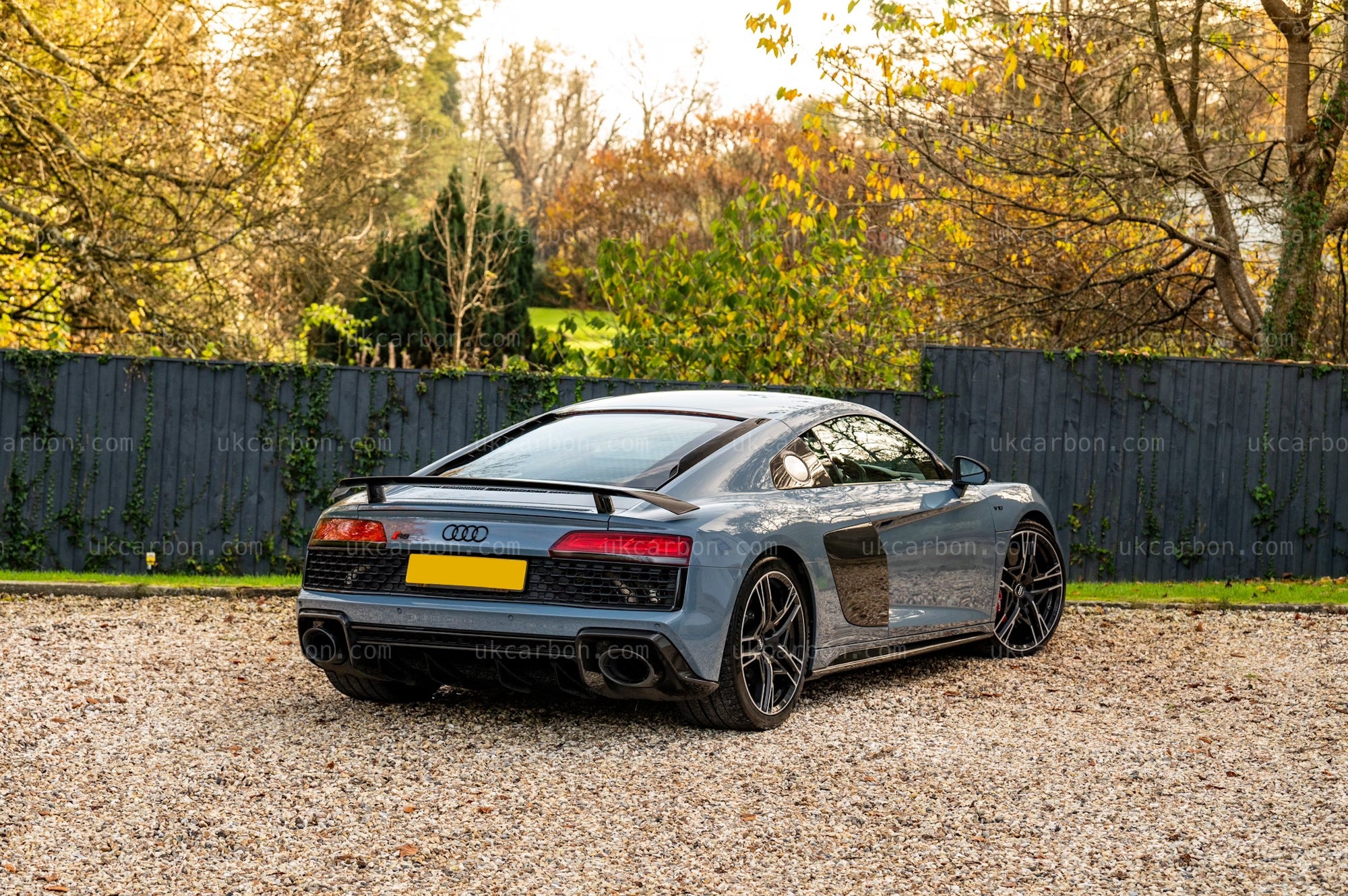 Audi R8 Spoiler OEM Style Gen 2 LCI Coupe Carbon Fibre 2019 - 2024 by UKCarbon