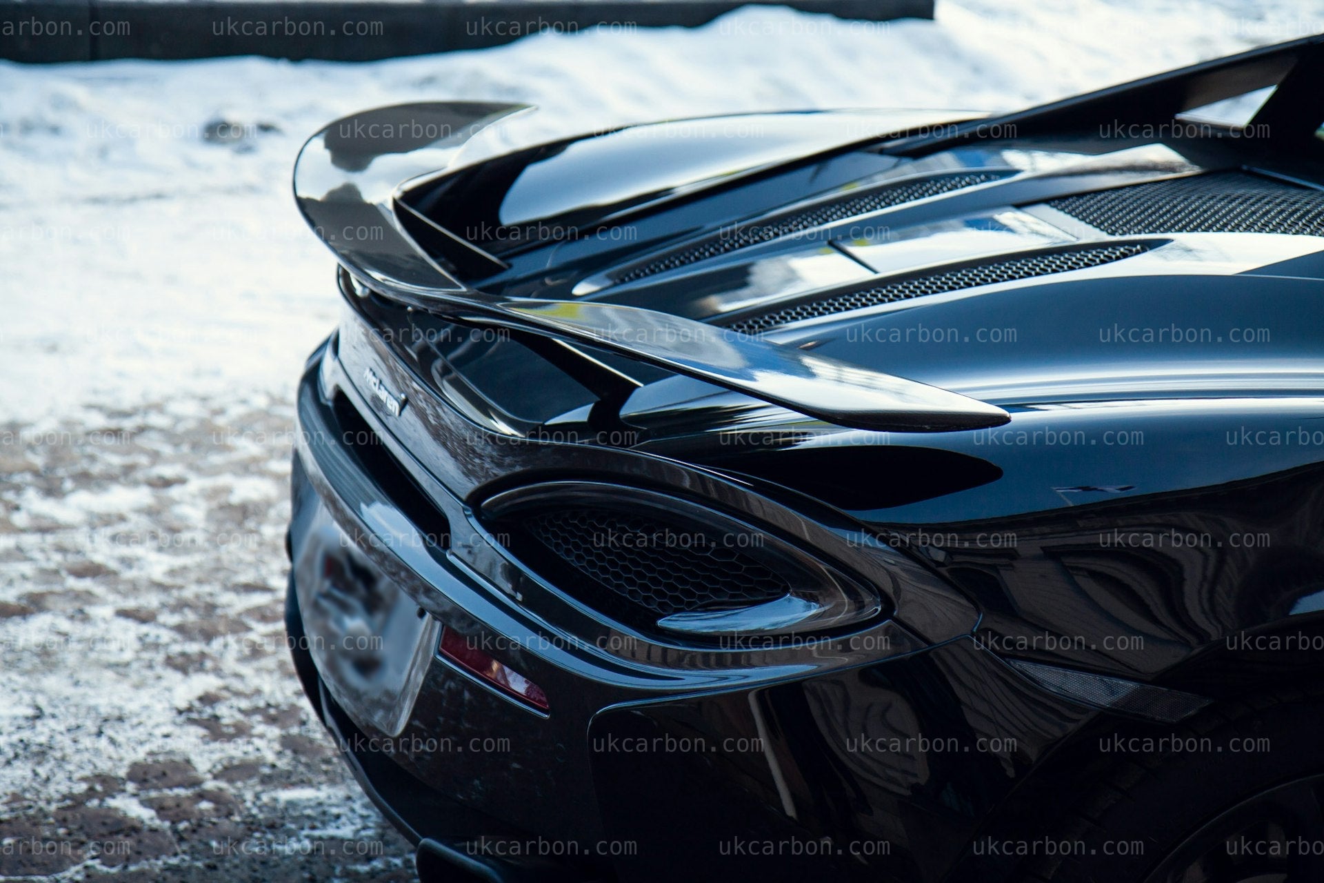 Mclaren 540 570 S GT MSO Novitec Style Carbon Fibre Rear Spoiler by UKCarbon