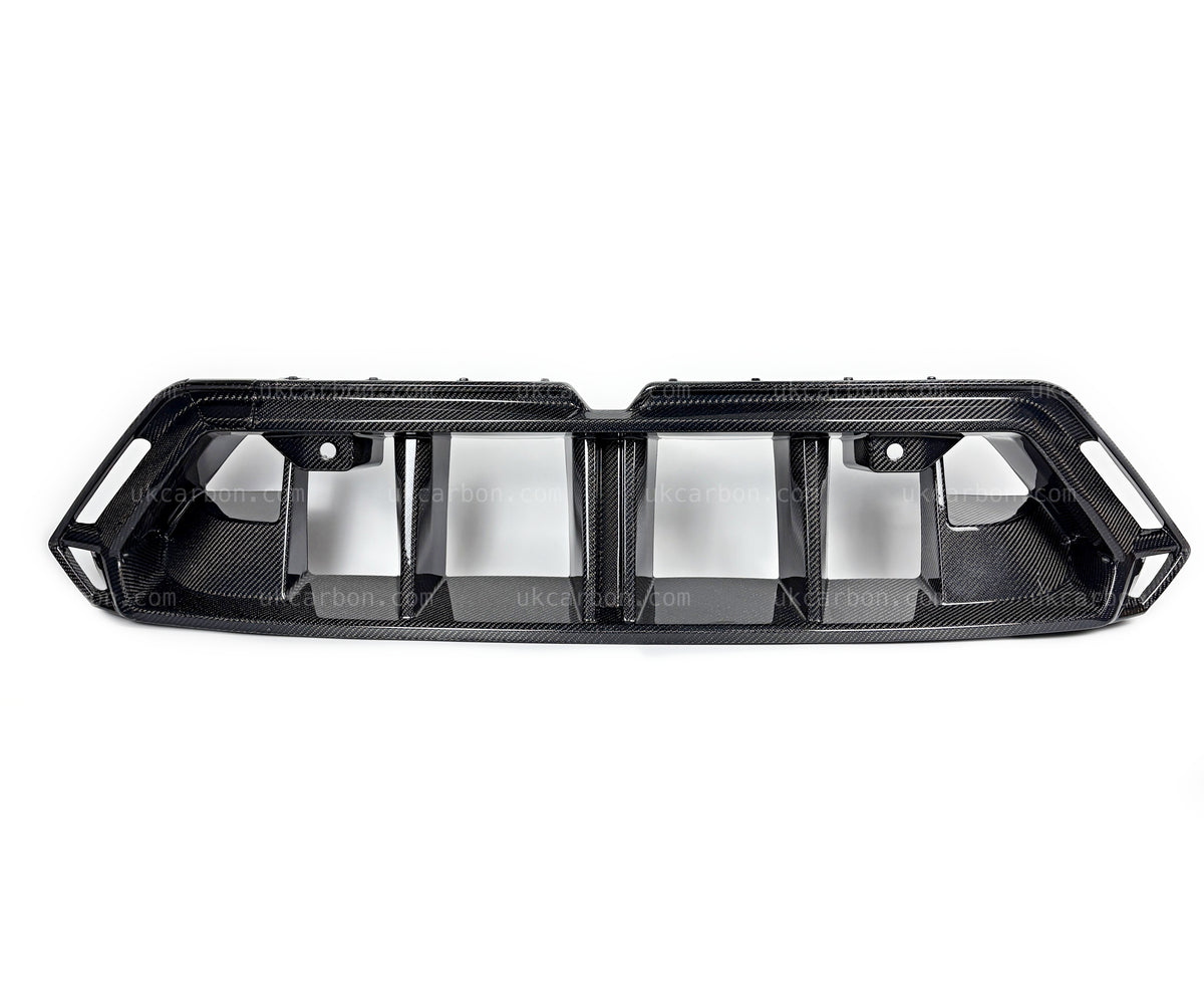 BMW M5 G90 G99 Carbon Fibre Lower Grille Bumper Trim Insert