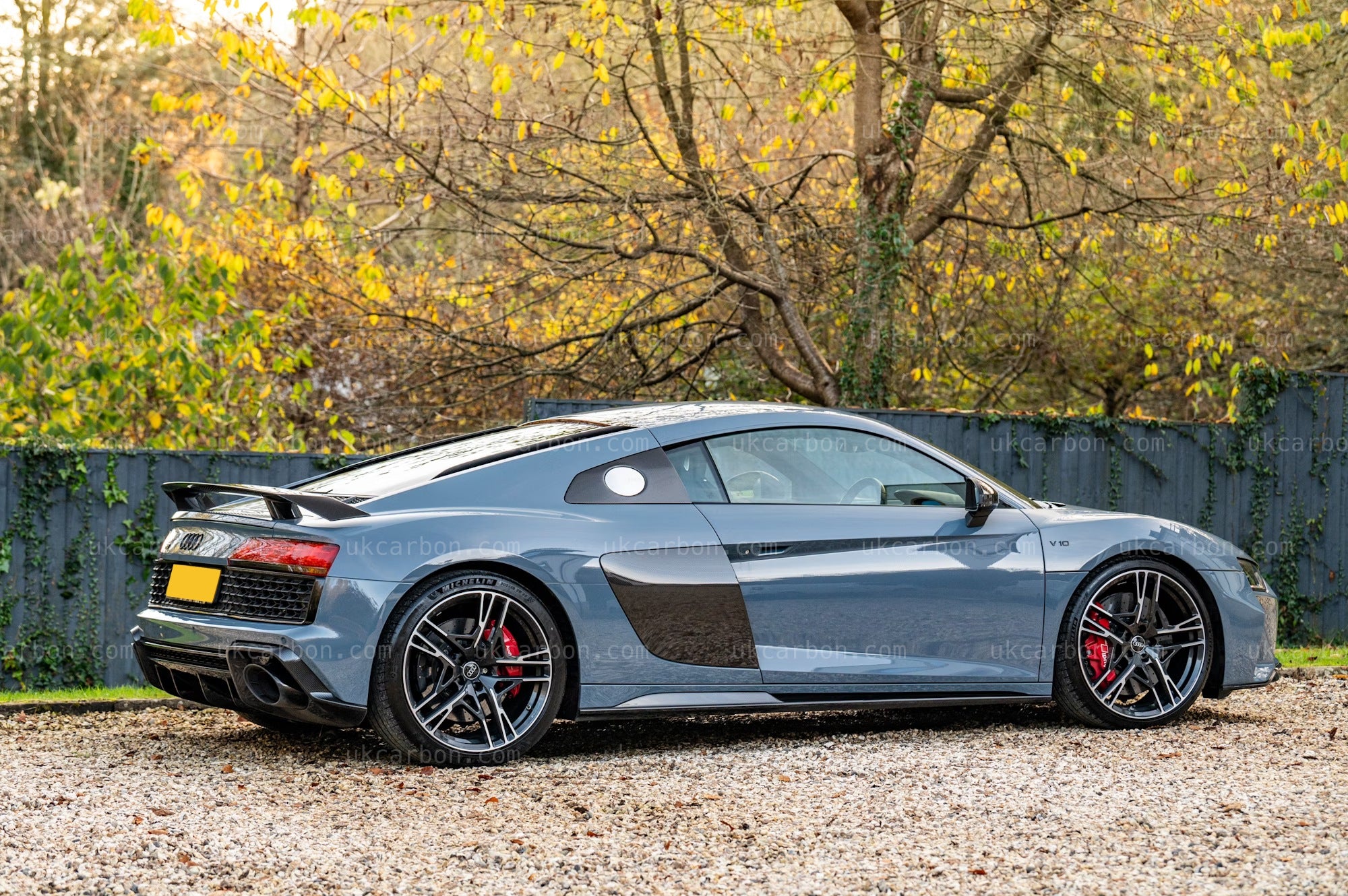 Audi R8 Spoiler OEM Style Gen 2 LCI Coupe Carbon Fibre 2019 - 2024 by UKCarbon