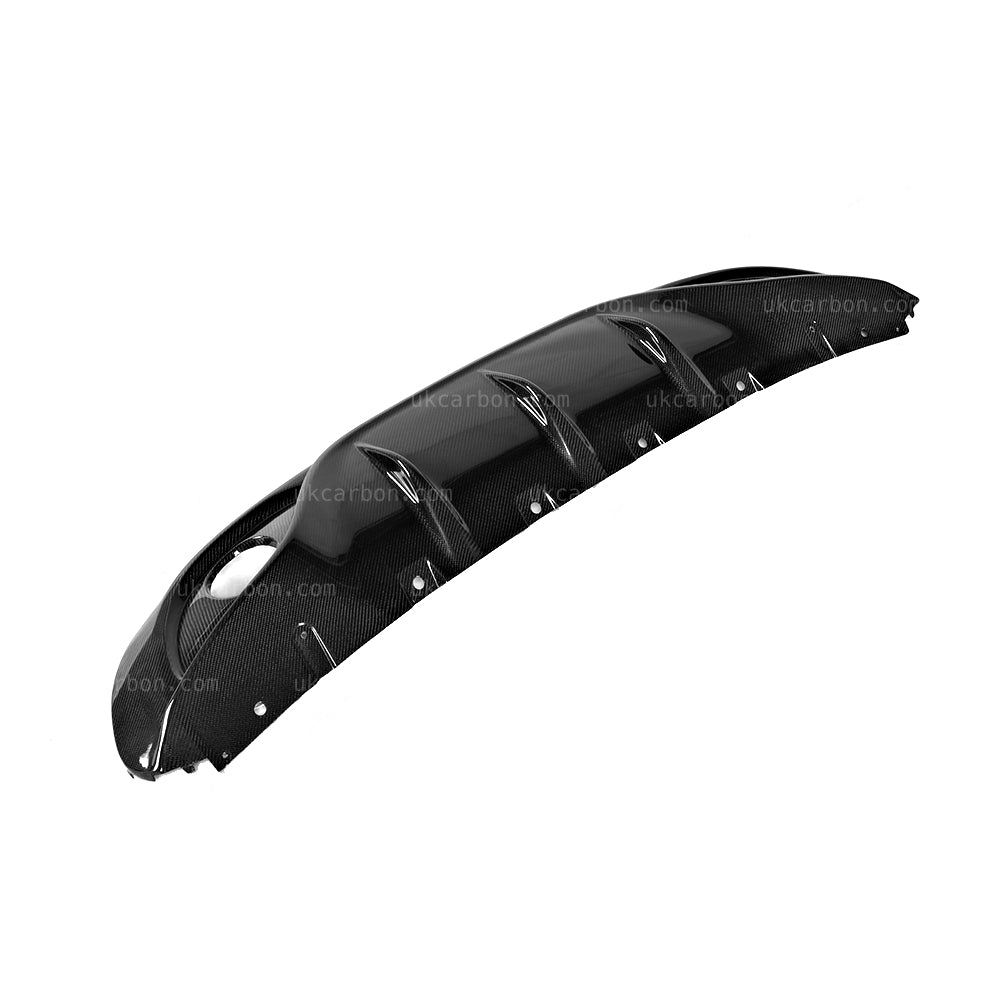 Alfa Romeo Giulia Veloce Ti Sport Carbon Fibre Diffuser by UKCarbon