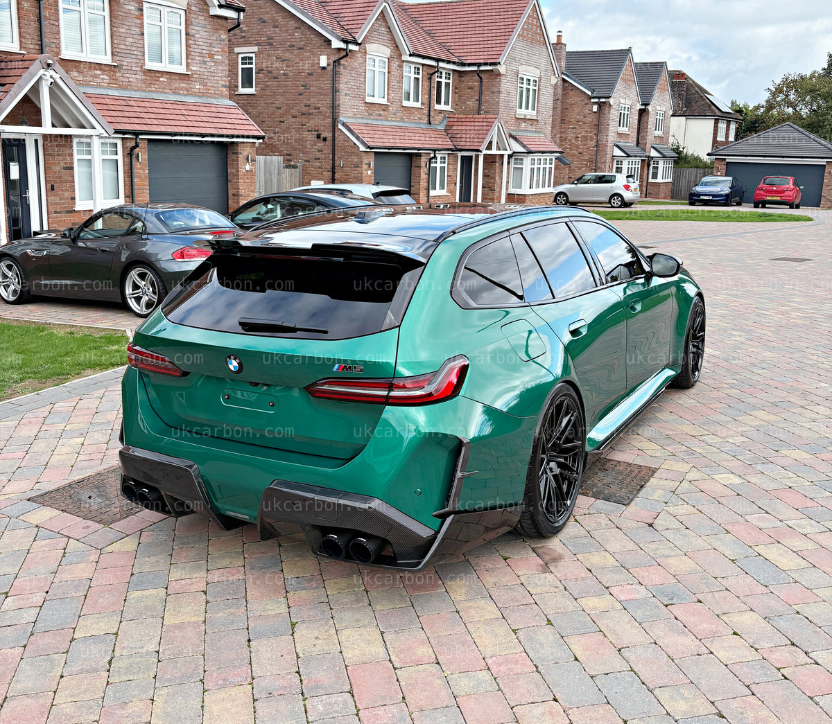 BMW M5 G90 G99 Rear Carbon Fibre Bumper Trim
