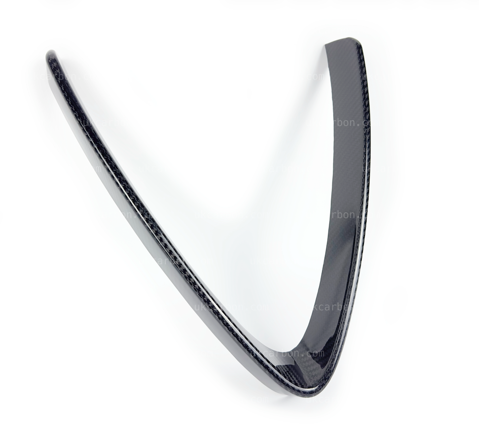 Alfa Romeo Stelvio V Grille Badge Surround Carbon Fibre Kit Trim