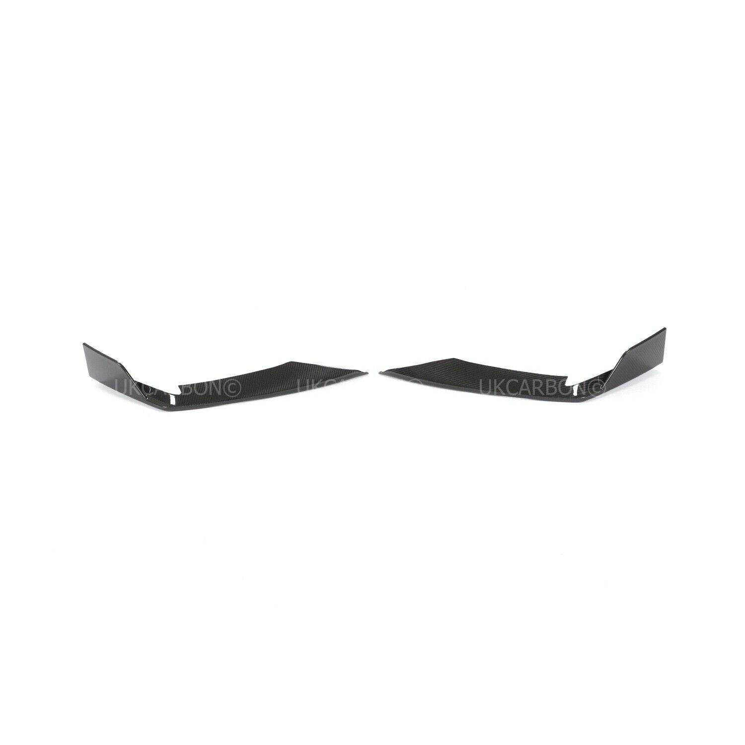 Audi RS6 Splitter Carbon Saloon Fibre Pre-Preg 2019+ C8 Bumper Kit by UKCarbon - UKCarbon