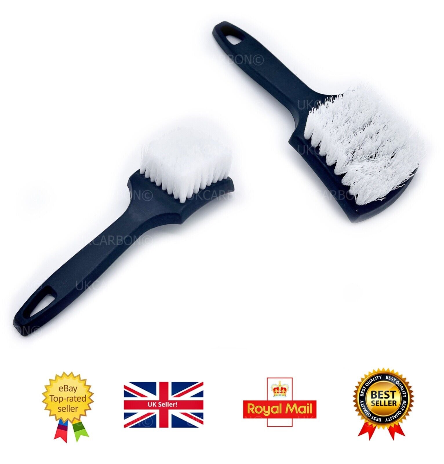 Tyre Cleaning Brush Stiff Bristle Car Interior Detailing The Rubber Scrubber - UKCarbon