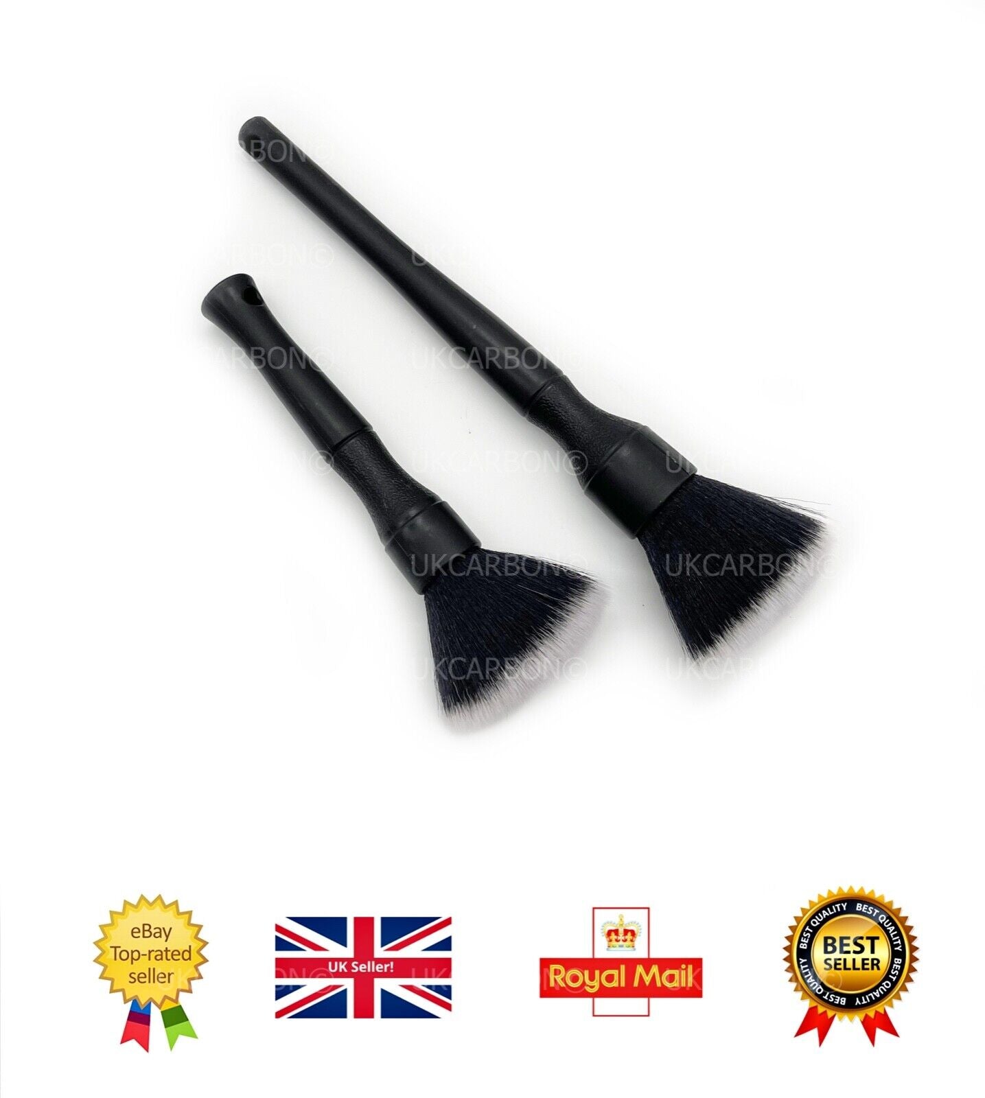 Ultra Soft Detailing Cleaning Brush Set Interior & Exterior Car Dust Cleaner - UKCarbon