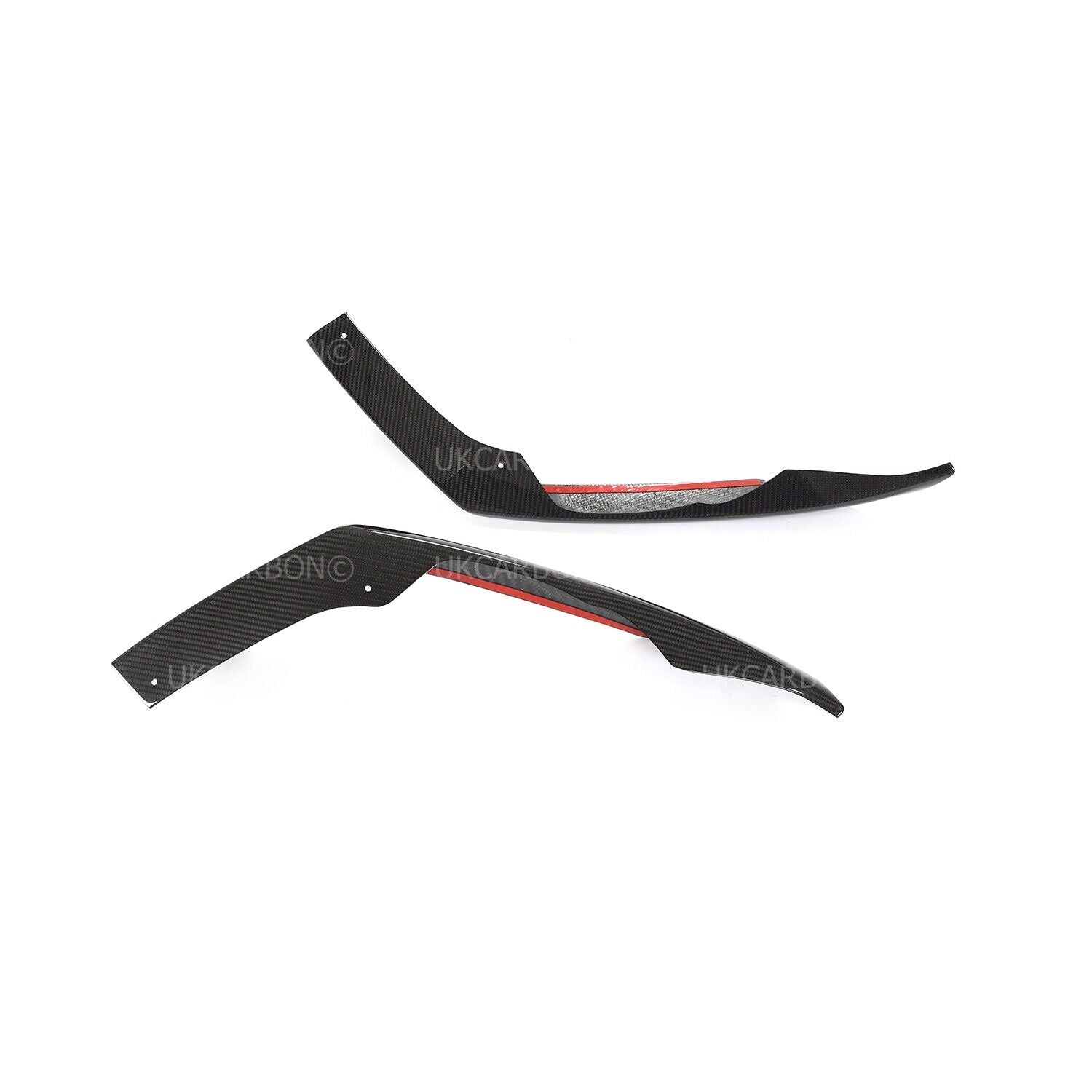Audi RS6 Splitter Carbon Saloon Fibre Pre-Preg 2019+ C8 Bumper Kit by UKCarbon - UKCarbon