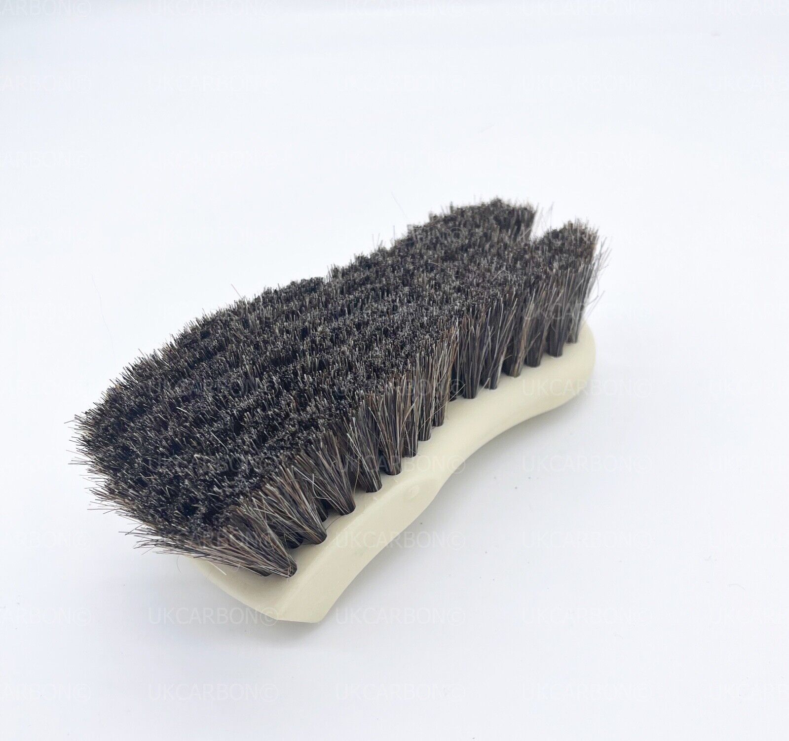 Leather Detailing Cleaning Brush Car Interior Furniture REAL Horse Hair Bristles - UKCarbon