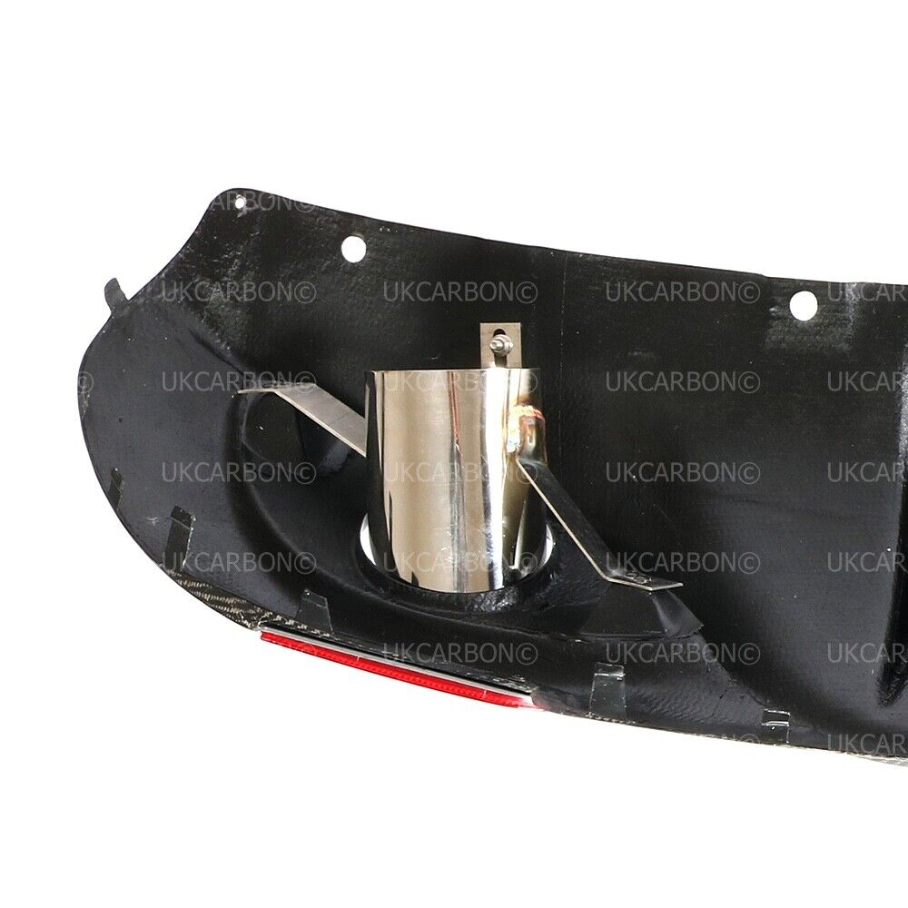Alfa Romeo Giulia Diffuser Carbon Fibre Kit Rear Bumper 2016 - 2022 by UKCarbon - UKCarbon