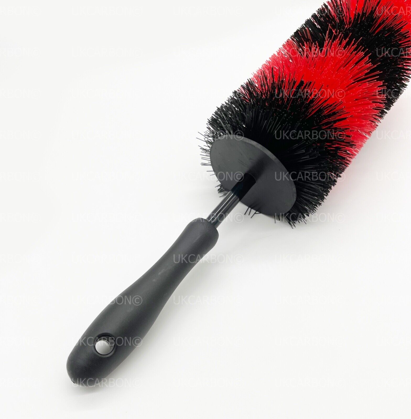 Extra Large Alloy Wheel Cleaning Long Reach Brush Wand Soft Easy Reach 42cm - UKCarbon