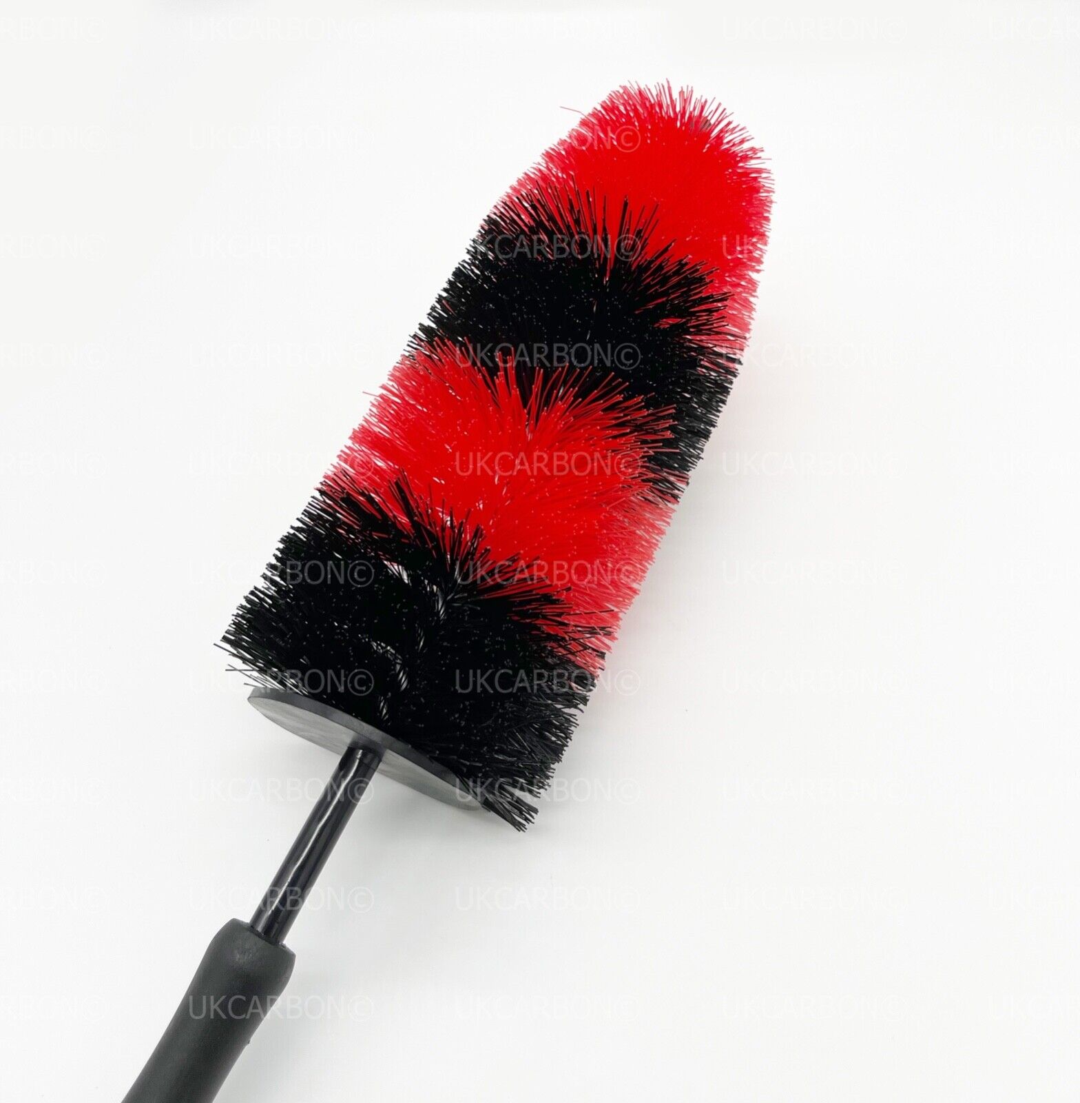 Extra Large Alloy Wheel Cleaning Long Reach Brush Wand Soft Easy Reach 42cm - UKCarbon