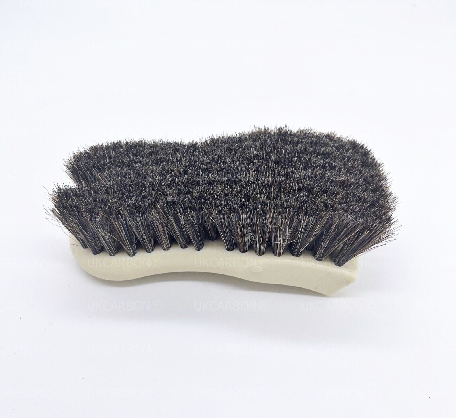 Leather Detailing Cleaning Brush Car Interior Furniture REAL Horse Hair Bristles - UKCarbon