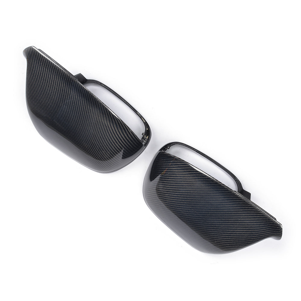 Audi Q5 SQ5 Carbon Wing Mirror Cover Replacements Fibre RS 2008-2016 by UKCarbon