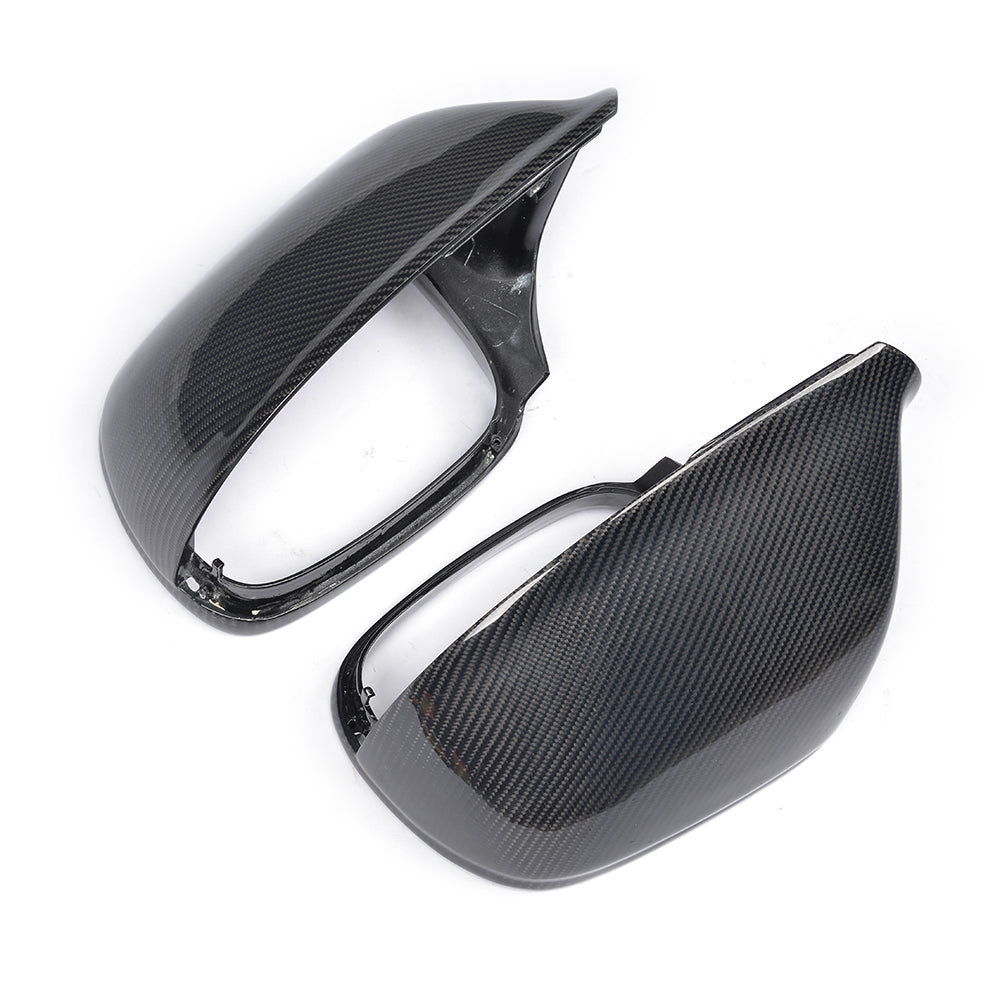 Audi Q5 SQ5 Carbon Wing Mirror Cover Replacements Fibre RS 2008-2016 by UKCarbon