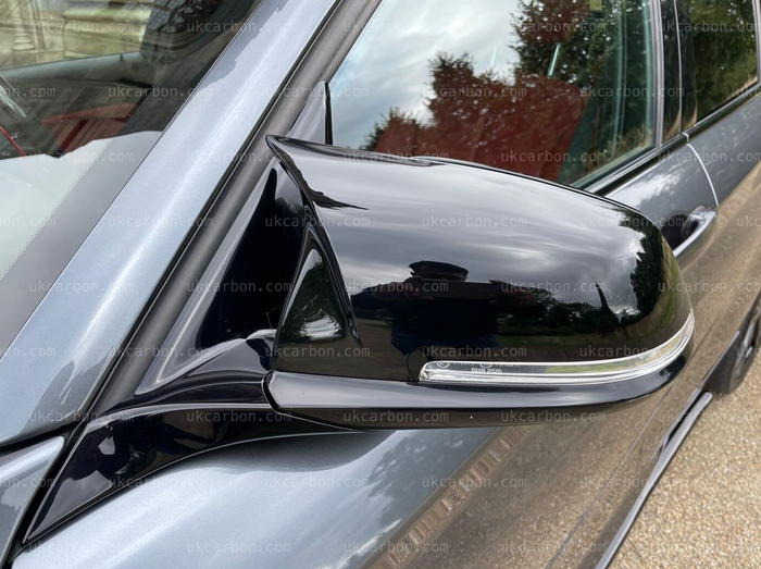 BMW M135i Gloss Black M Wing Mirror Cover M Performance F40 XDrive by
