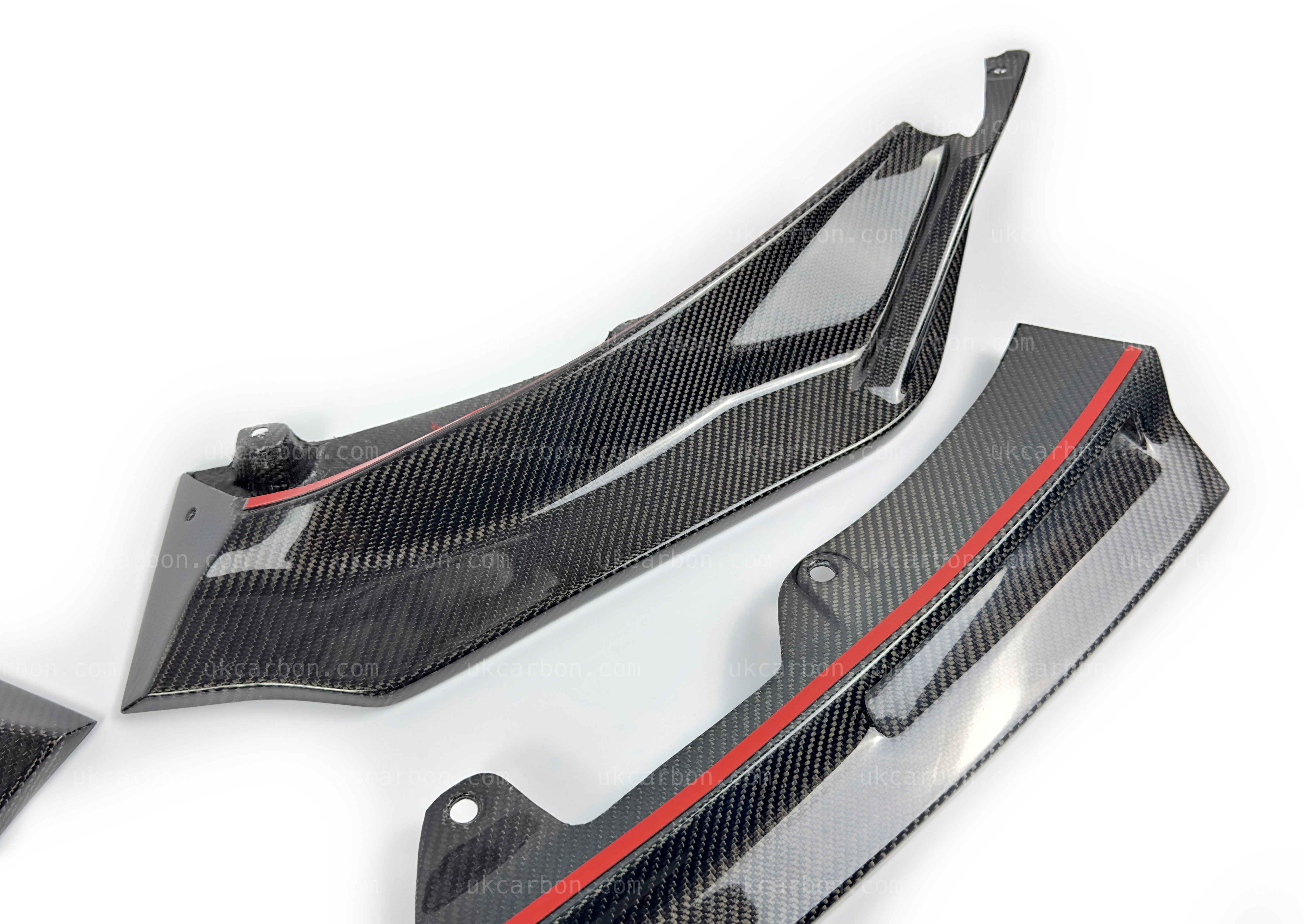 BMW M3 G80 G81 M4 G82 & G83 V Style Carbon Fibre Front Splitter