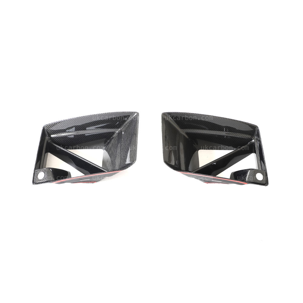 BMW M2 Front Air Duct Inserts G87 Real Carbon Fibre Bumper Kit