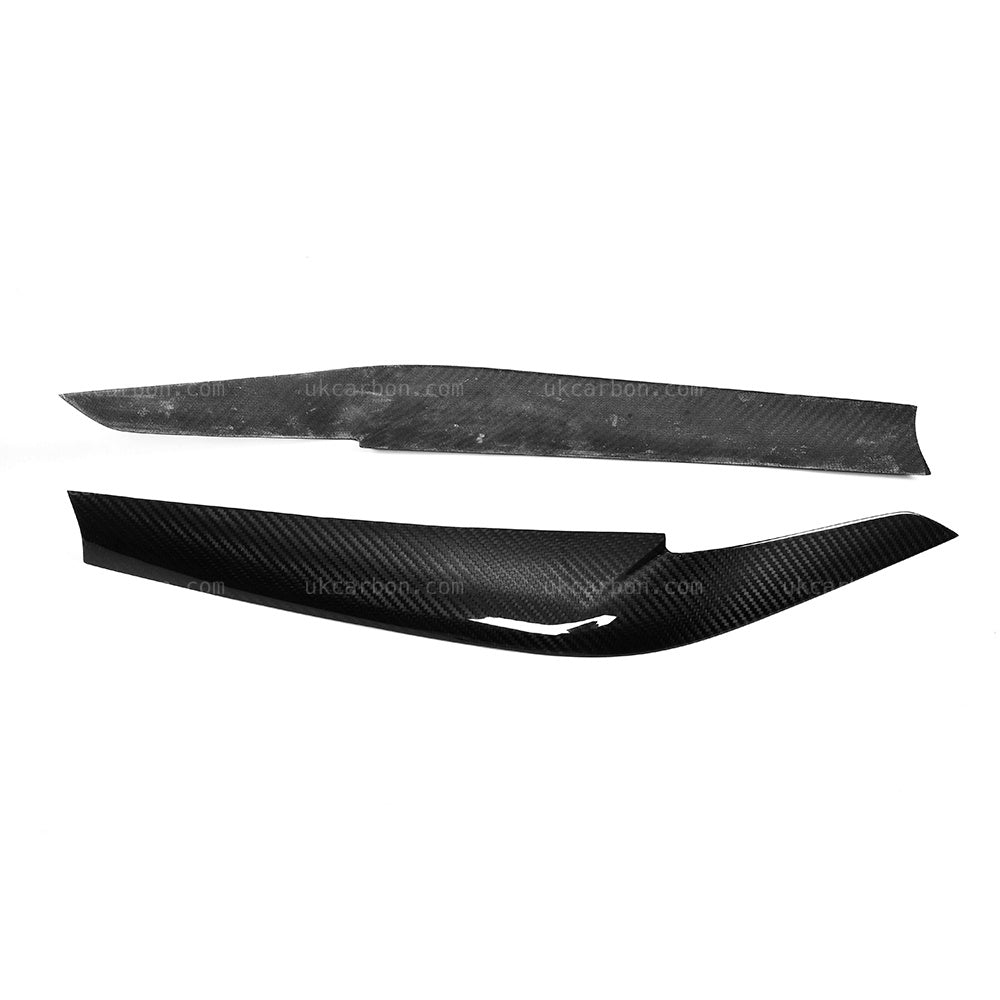 BMW 5 series M5 Carbon Fibre Headlight Eyelids Trim G30 G31 G38 F90 by UKCarbon