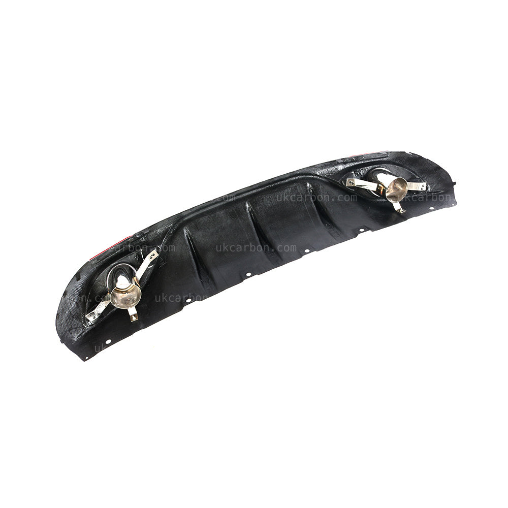 Alfa Romeo Giulia Carbon Fibre Diffuser by UKCarbon