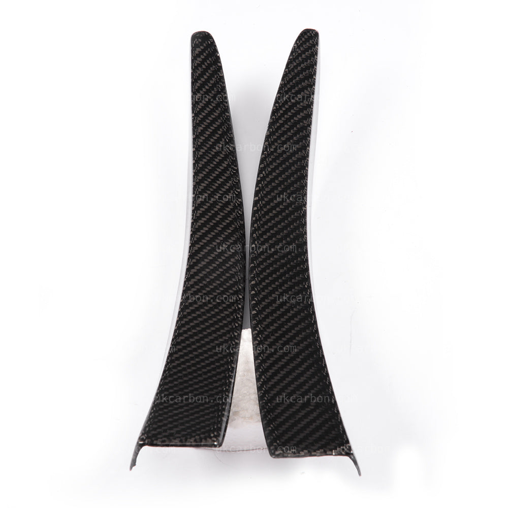 BMW M3 M4 Carbon Fibre Bumper Canards Insert Splitter F80 F82 F83 by UKCarbon
