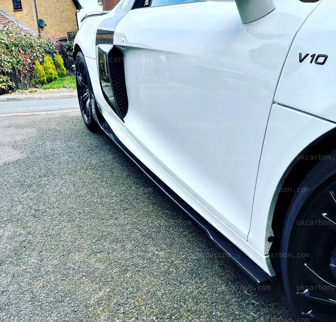 Audi R8 Gen 1 Side Skirts Carbon Fibre V8 V10 2007 - 2014