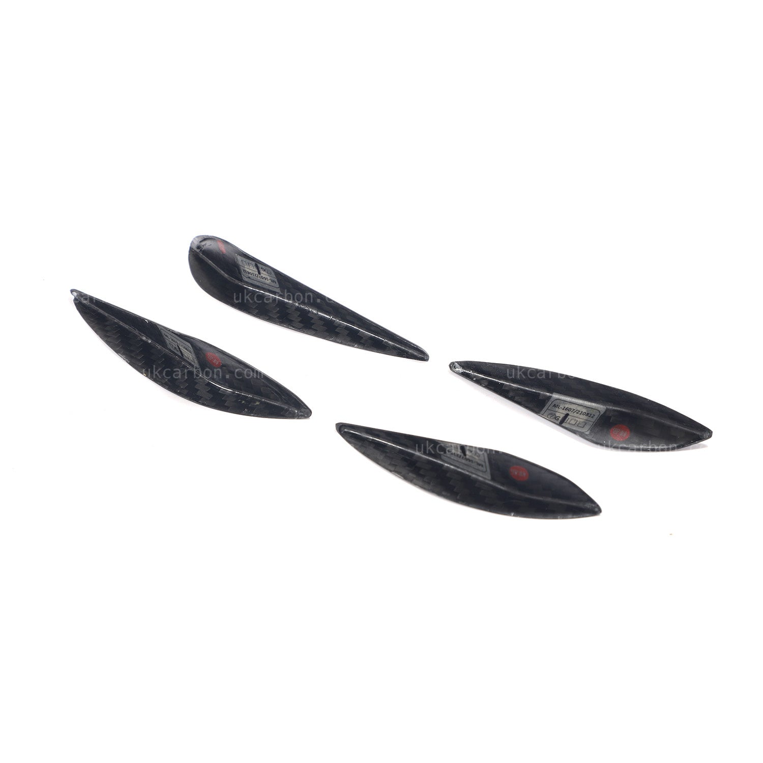 BMW M3 M4 Carbon Canards Front Bumper Fibre OEM Splitter Kit G80 G82 by UKCarbon