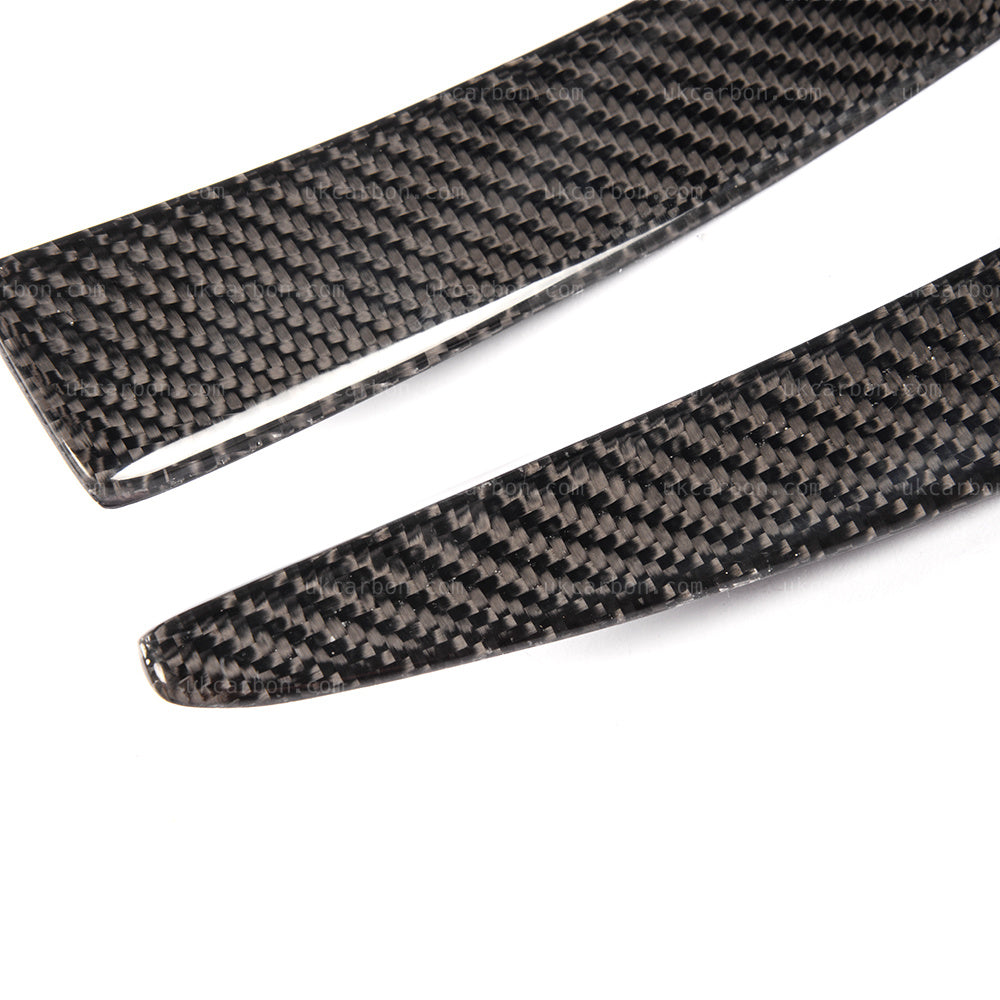 BMW M3 M4 Carbon Fibre Bumper Canards Insert Splitter F80 F82 F83 by UKCarbon