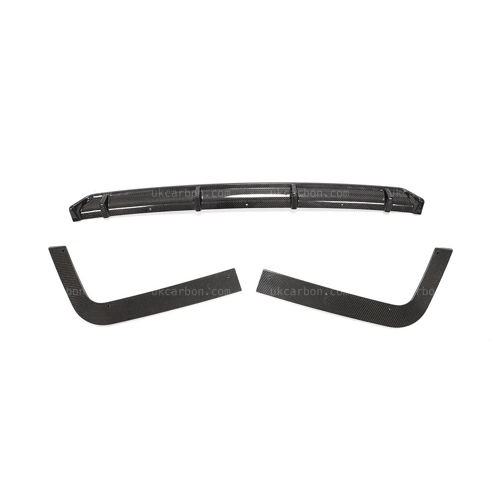 Volkswagen T6 Multivan Van Carbon Fibre Rear Bumper Diffuser Kit by UKCarbon
