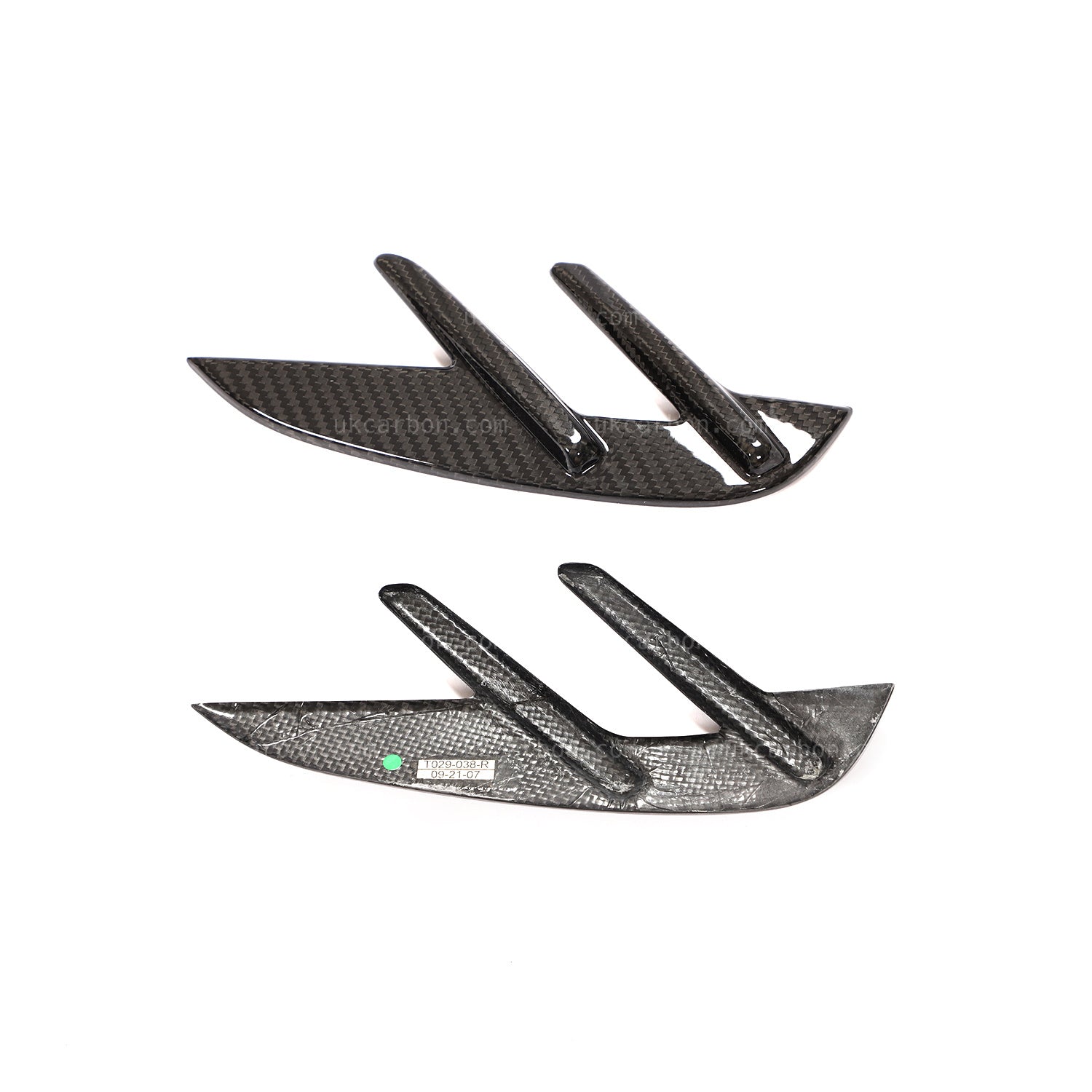 BMW M4 G82 Carbon Fender Vents Grille Cover Trim Replacement Fibre by UKCarbon