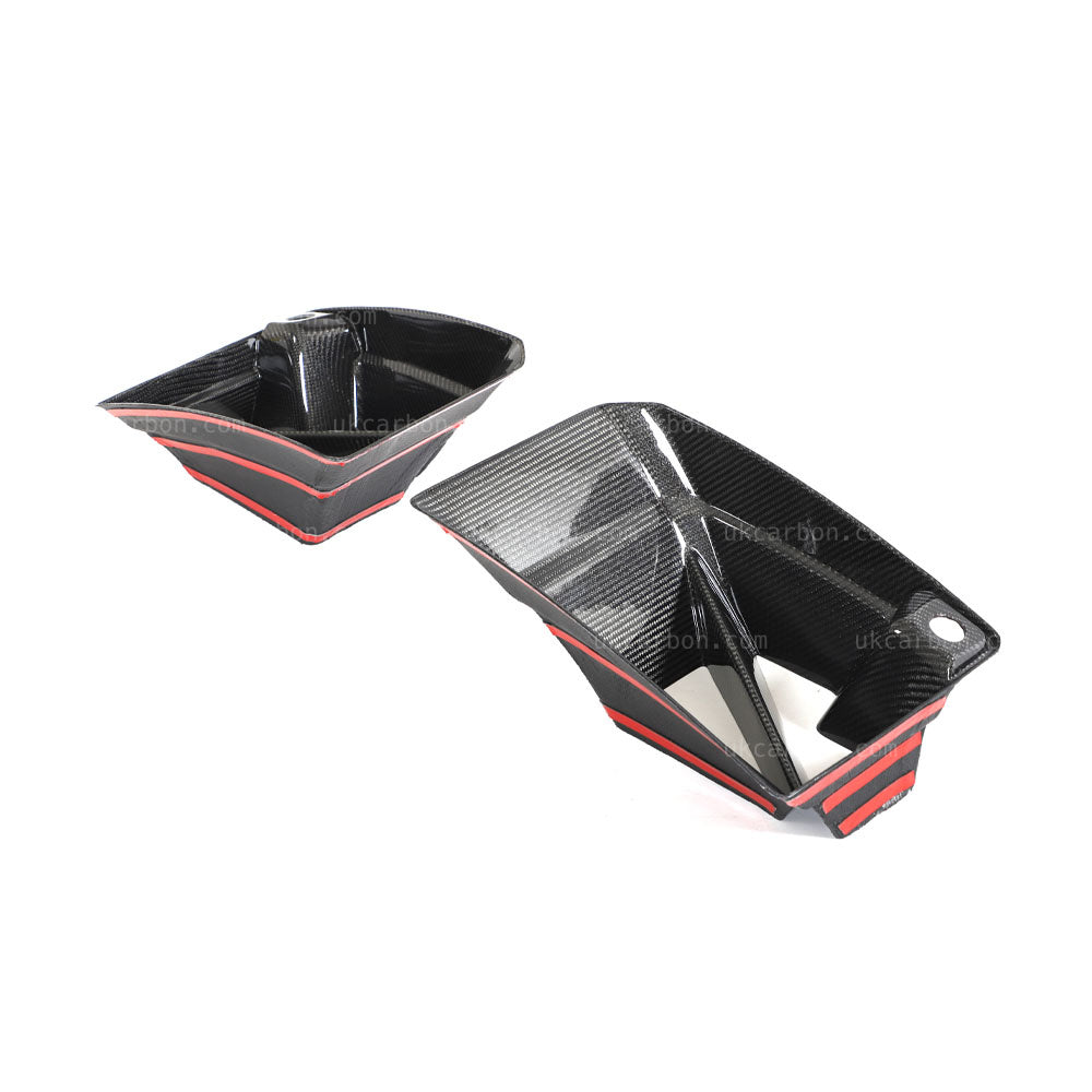 BMW M2 Front Air Duct Inserts G87 Real Carbon Fibre Bumper Kit