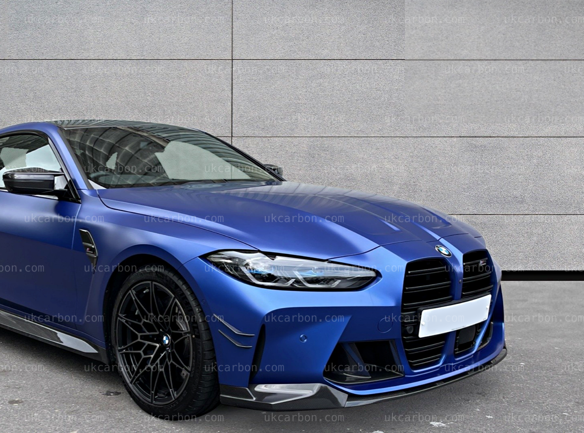 BMW M3 G80 M4 G82 G83 Pre Preg Carbon Fibre Front Splitter Lip M Performance by UKCarbon