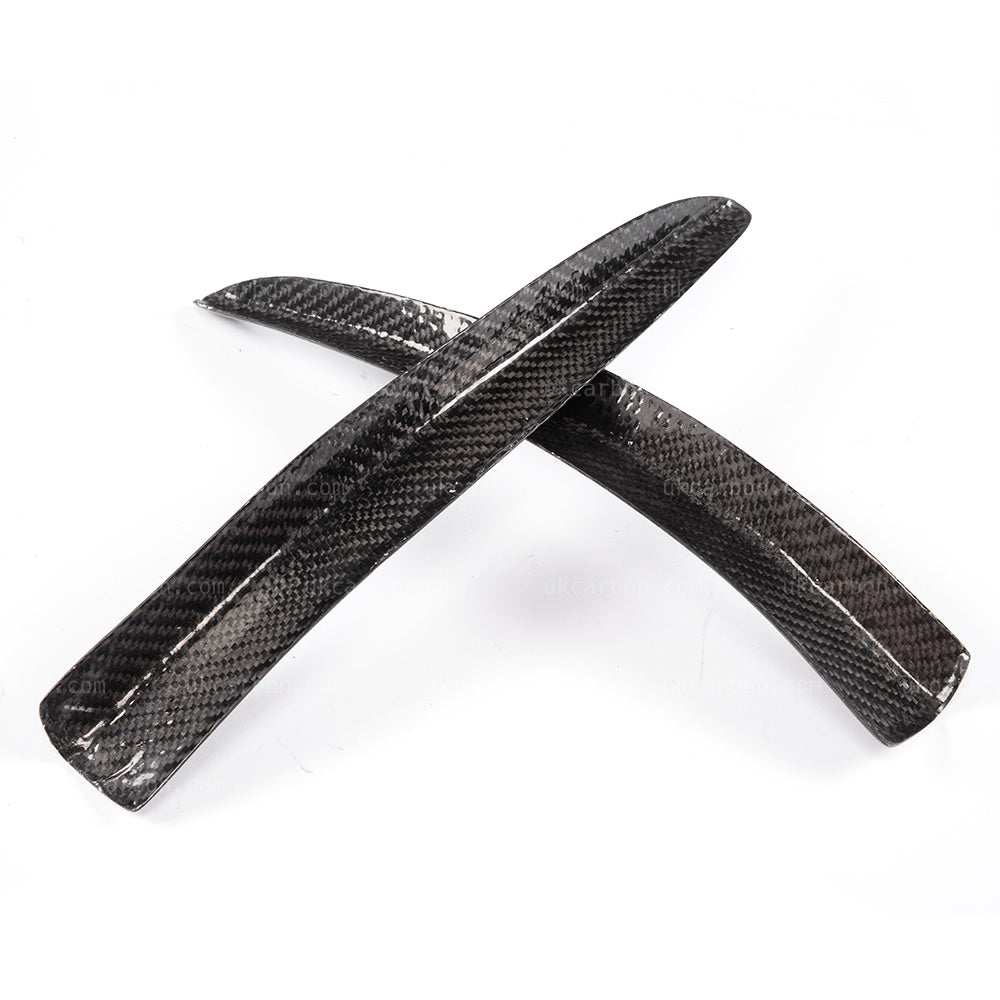 BMW M3 M4 Carbon Fibre Bumper Canards Insert Splitter F80 F82 F83 by UKCarbon