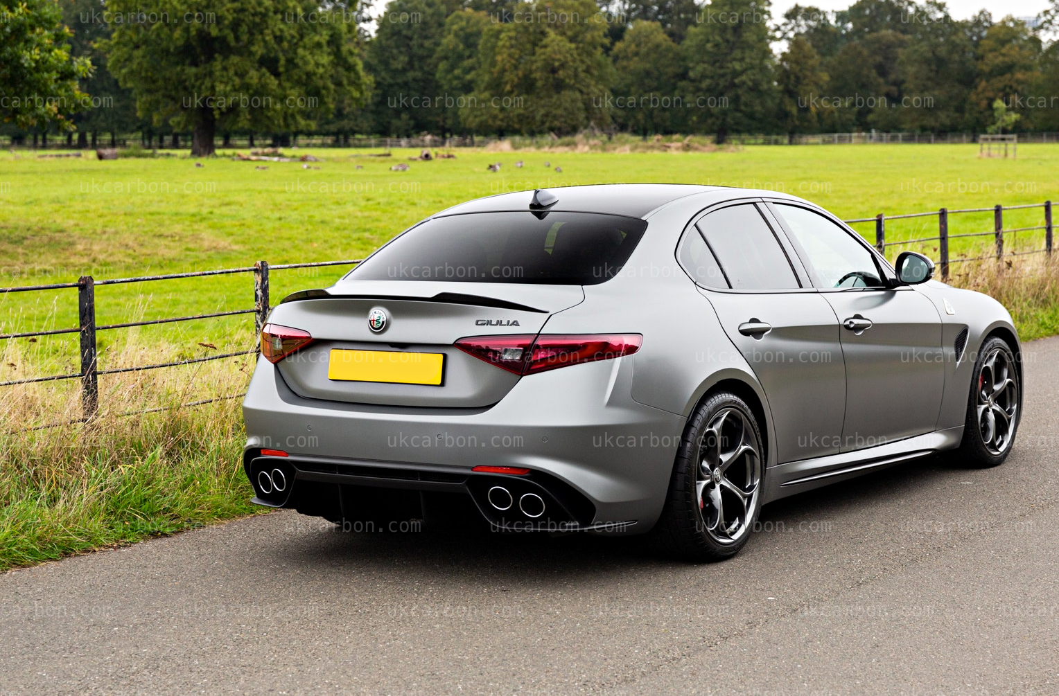 Alfa Romeo Giulia Carbon Fibre Spoiler by UKCarbon