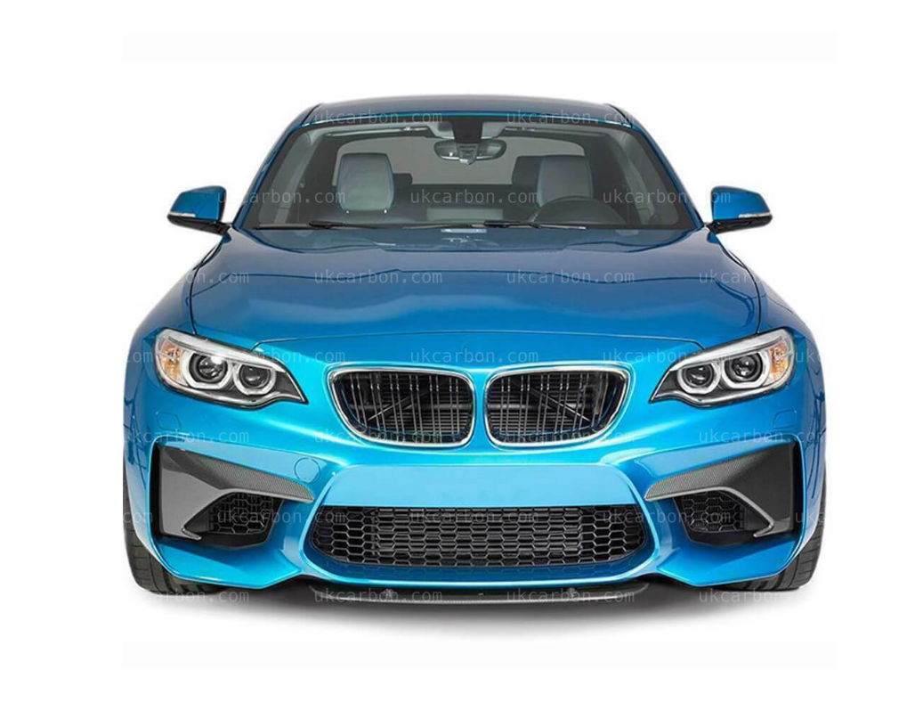 BMW M2 Carbon Splitter Lip M Performance Body Kit Front Bumper F87 by UKCarbon