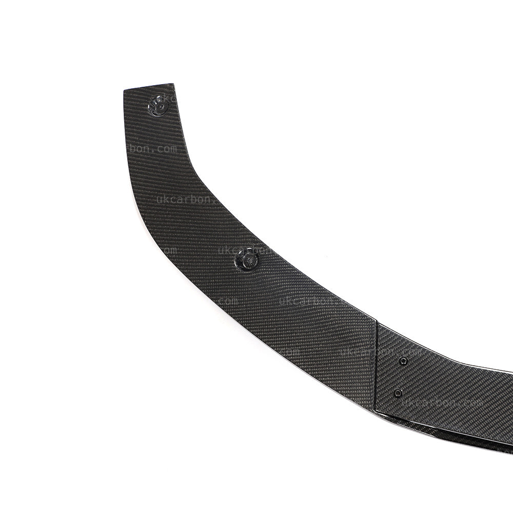 Volkswagen T6 Multivan Van Carbon Fibre Front Bumper Splitter Kit by UKCarbon