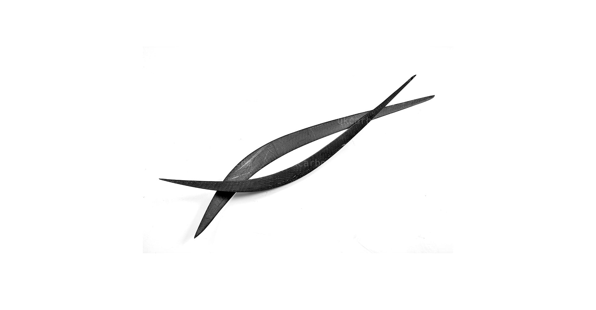 Alfa Romeo Giulia Carbon Fibre Headlight Eyelids Trim by UKCarbon