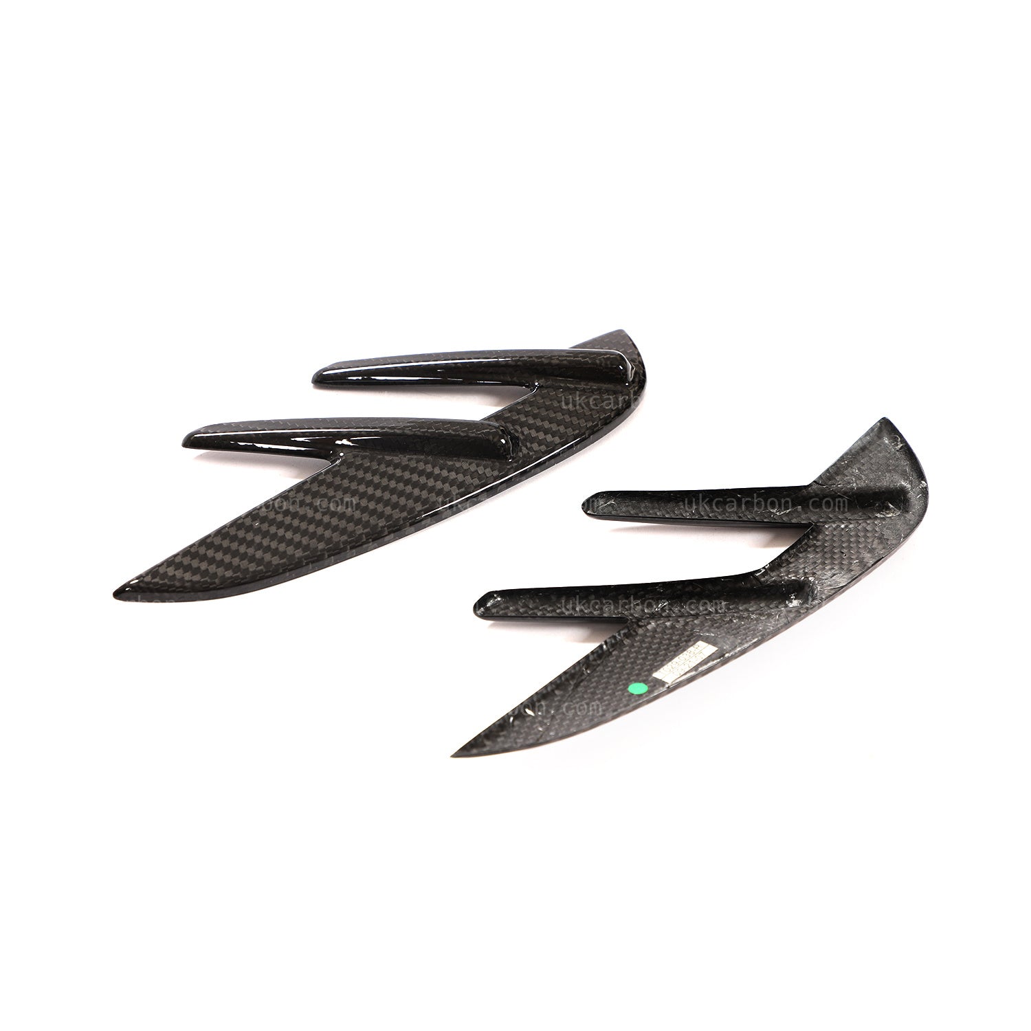 BMW M4 G82 Carbon Fender Vents Grille Cover Trim Replacement Fibre by UKCarbon