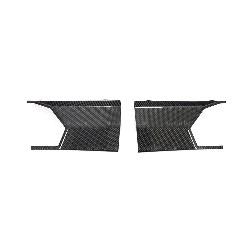 Audi RS6 Diffuser Pre Preg Carbon Fibre C8 2018 + Rear Bumper Kit by UKCarbon