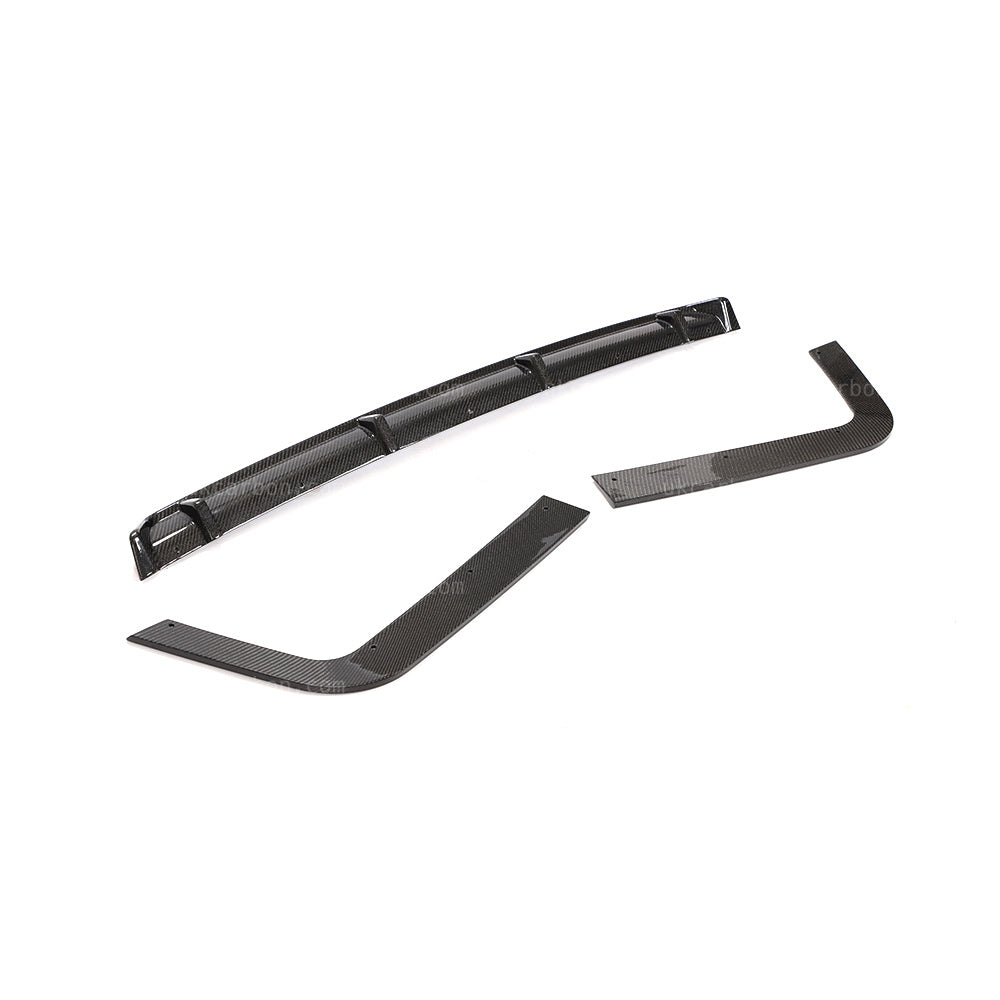 Volkswagen T6 Multivan Van Carbon Fibre Rear Bumper Diffuser Kit by UKCarbon