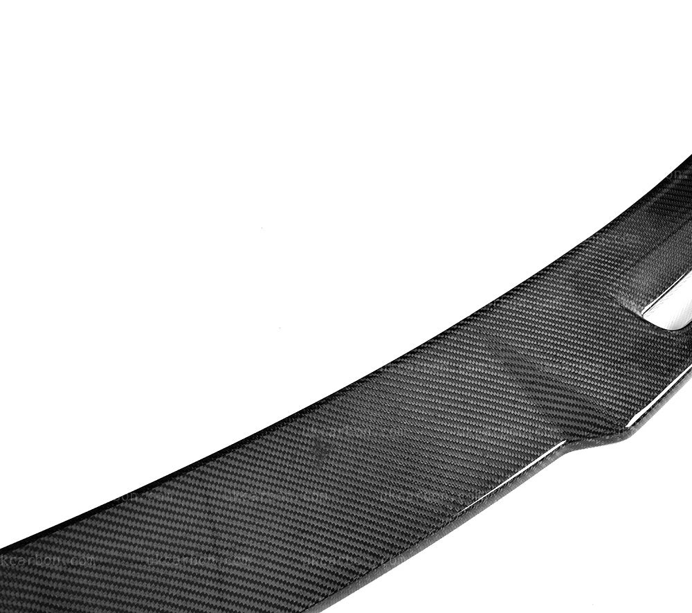 Alfa Romeo Stelvio Carbon Spoiler Quadrifoglio Rear Boot Fibre by UKCarbon