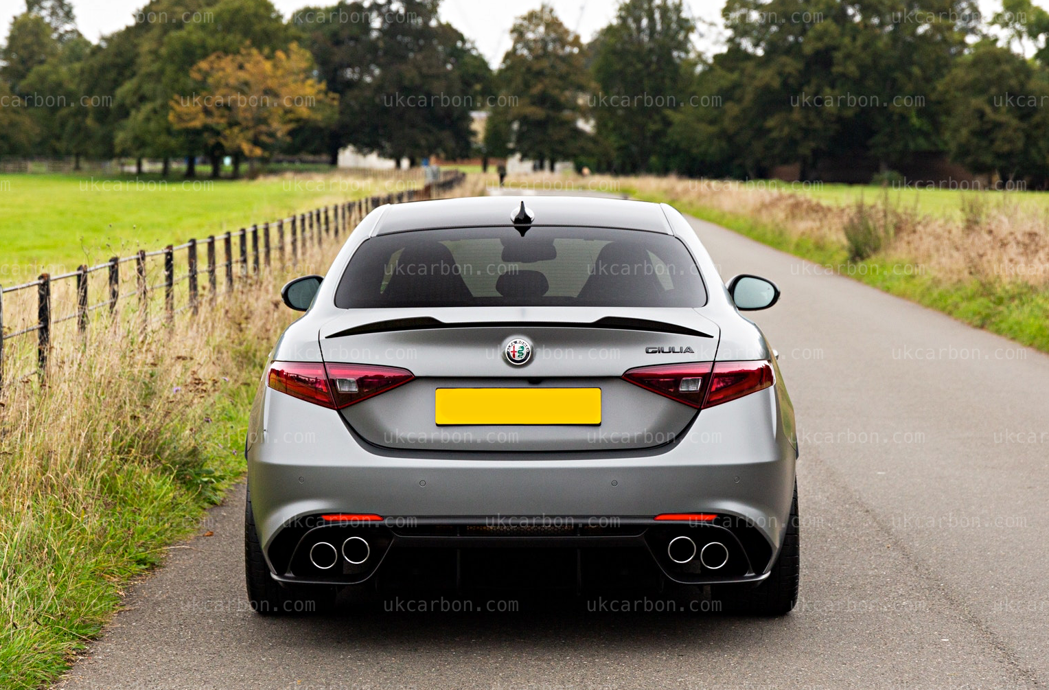 Alfa Romeo Giulia Carbon Fibre Spoiler by UKCarbon