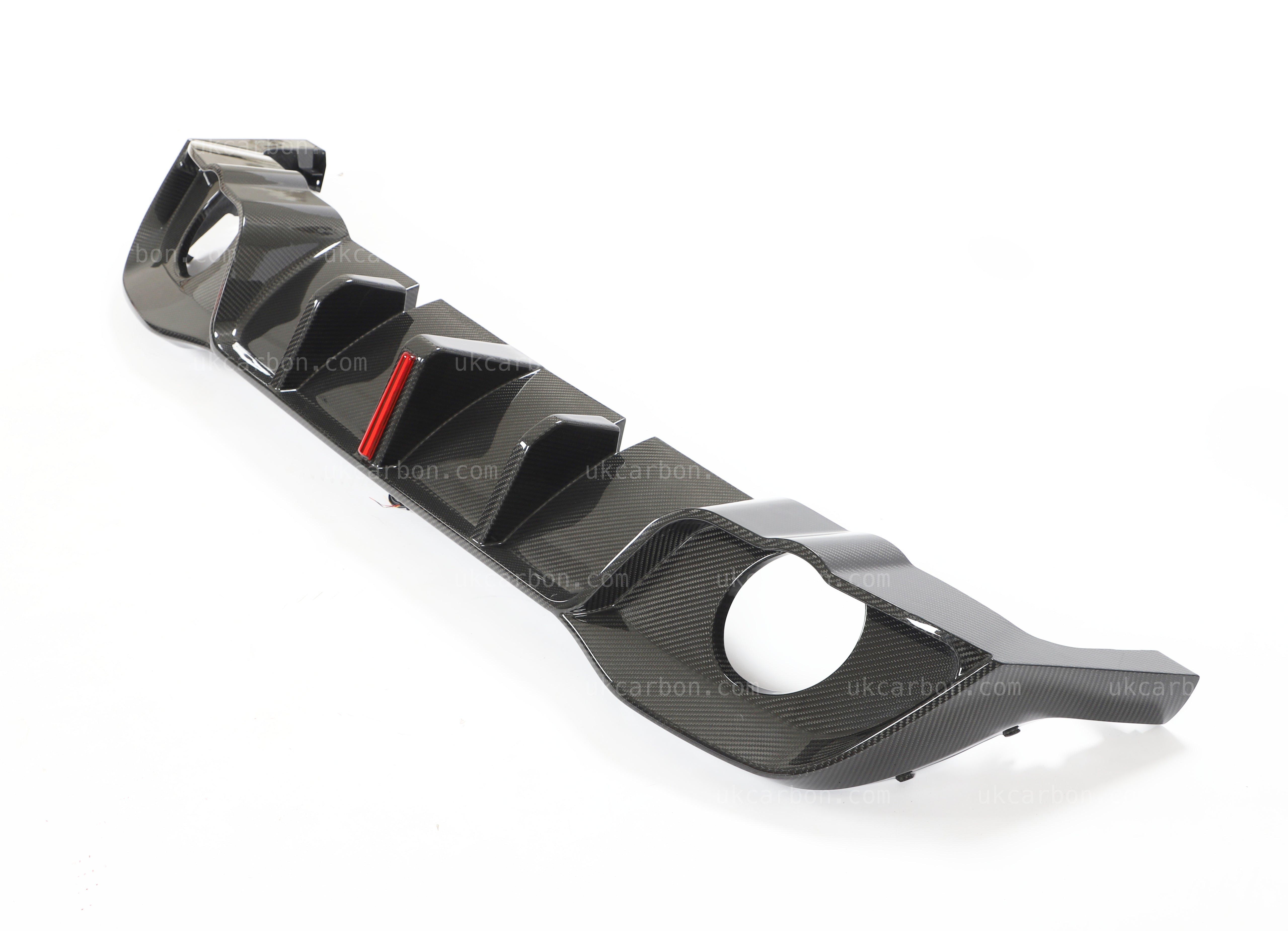 Volkswagen Golf GTI Diffuser Carbon Fibre MK8 Clubsport Kit 2.0 by UKCarbon