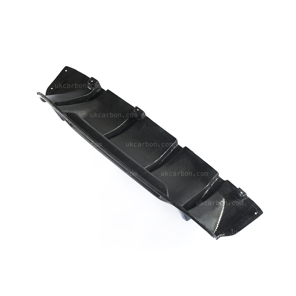 BMW M5 F90 Competition Carbon Fibre Rear OEM M Performance Diffuser by UKCarbon