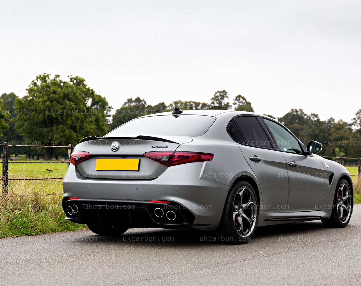 Alfa Romeo Giulia Carbon Fibre Spoiler by UKCarbon