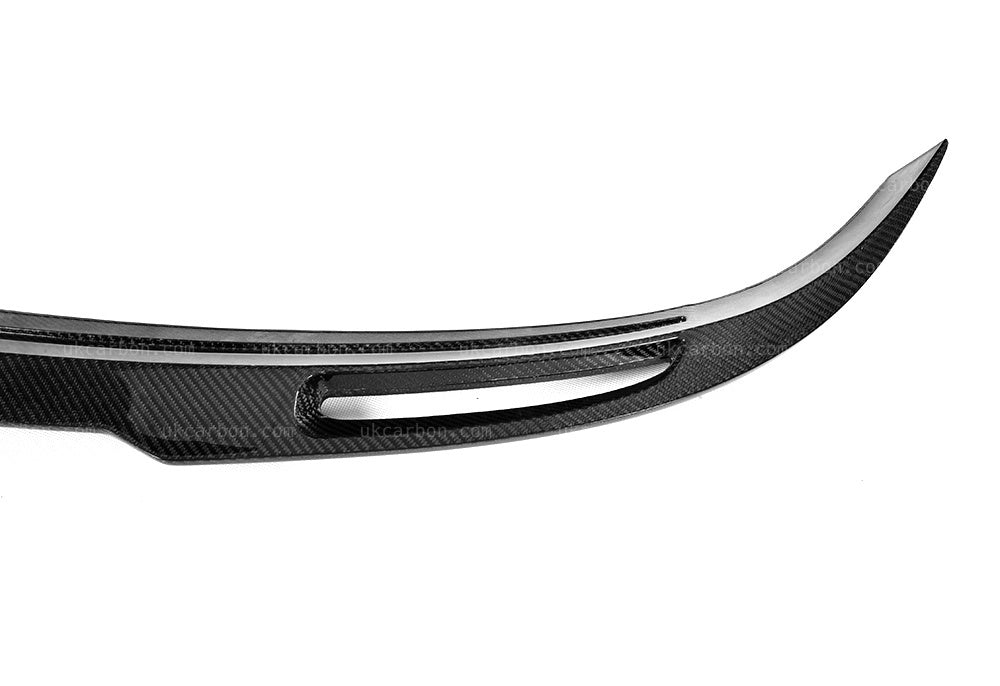Alfa Romeo Stelvio Carbon Spoiler Quadrifoglio Rear Boot Fibre by UKCarbon
