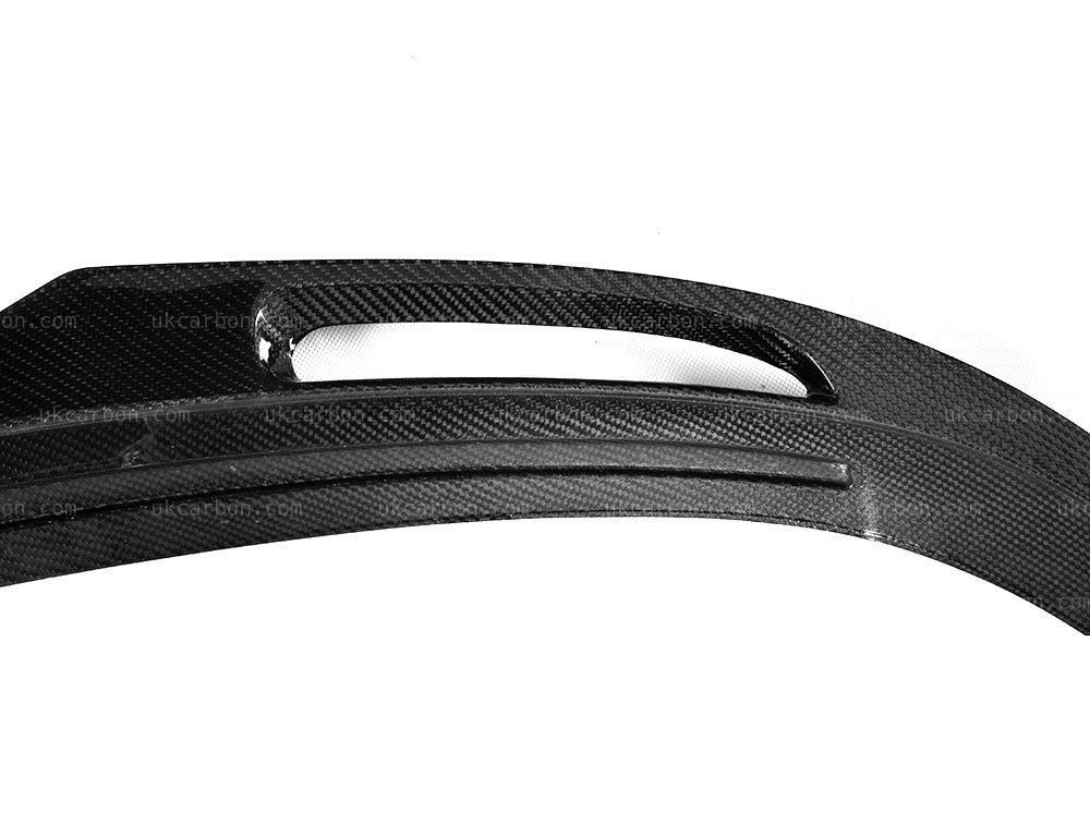 Alfa Romeo Stelvio Carbon Spoiler Quadrifoglio Rear Boot Fibre by UKCarbon