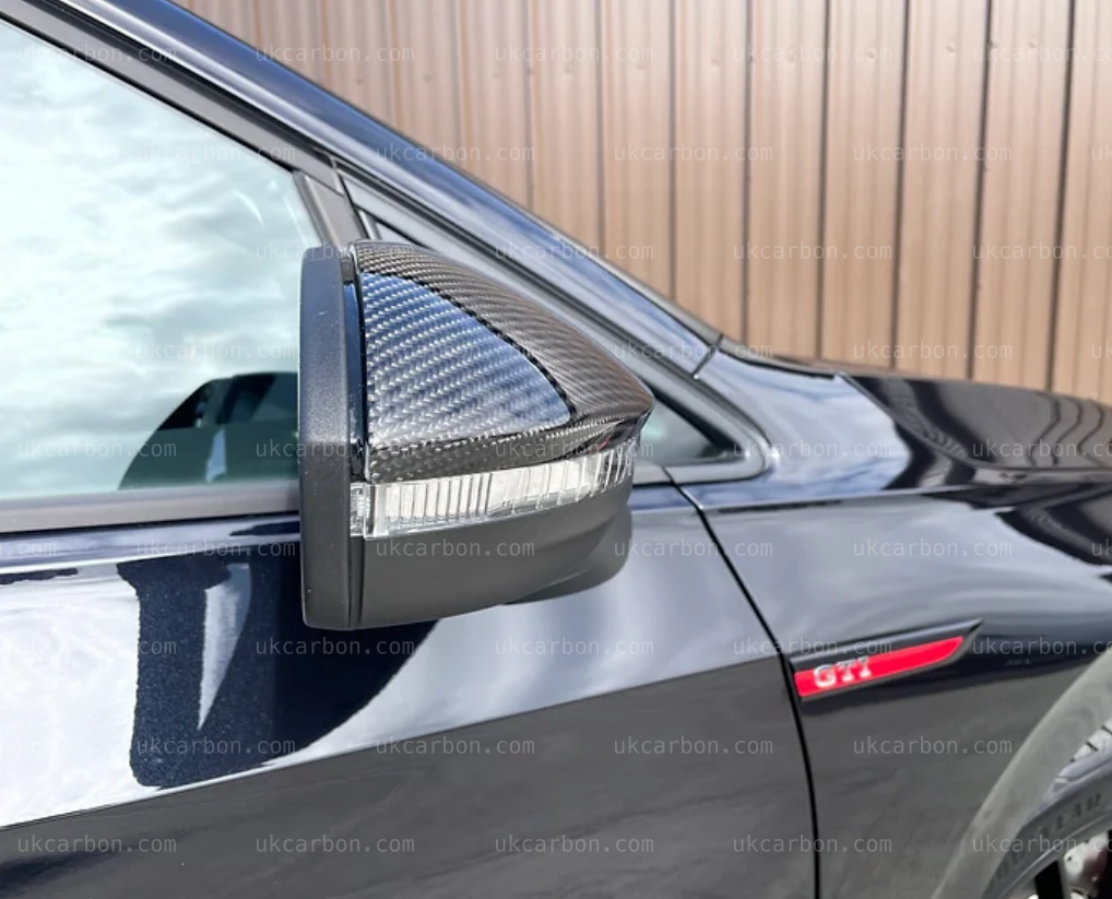 Volkswagen Golf GTI R Carbon Fibre Wing Mirror Cover VW MK8 by UKCarbon