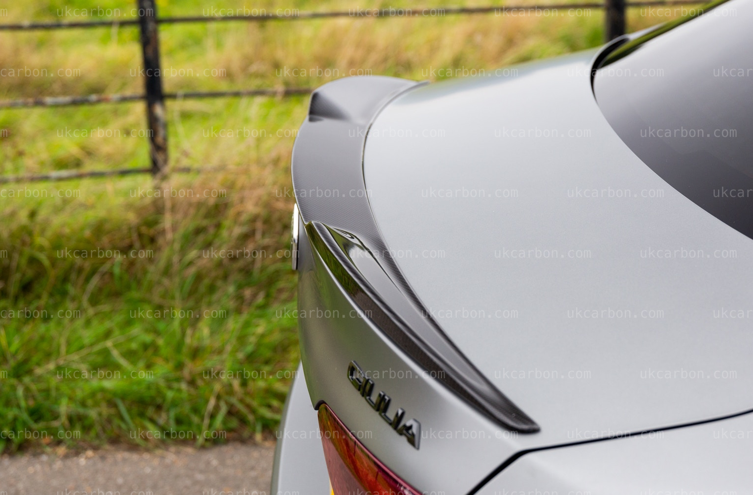 Alfa Romeo Giulia Carbon Fibre Spoiler by UKCarbon